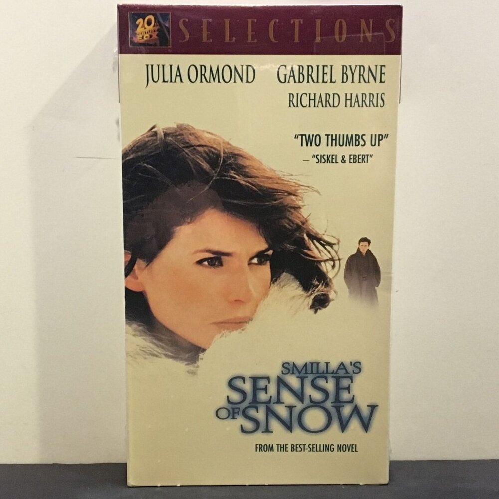 Smillas Sense of Snow VHS 1997 Julia Ormond Gabriel Byrne Sealed Watermark